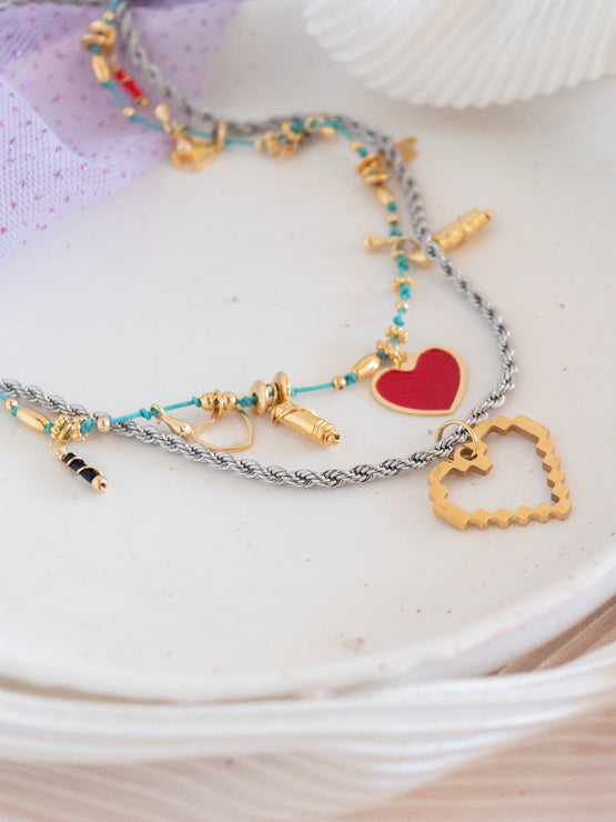 Collar Pixel Love
