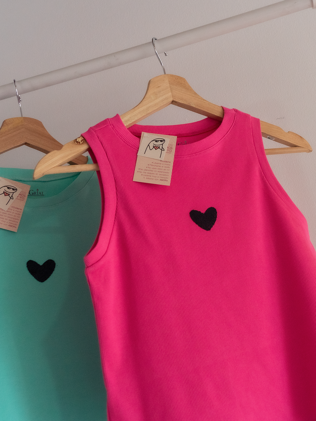 Top Esqueleto Amor secreto