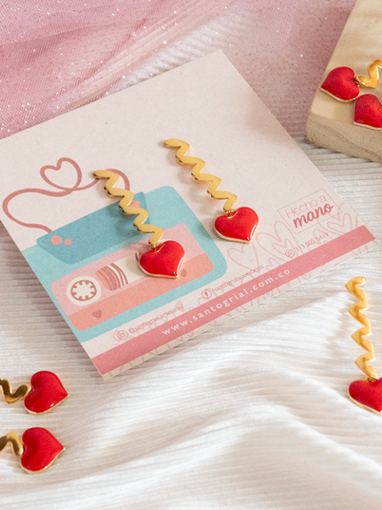 Aretes Amour Passion