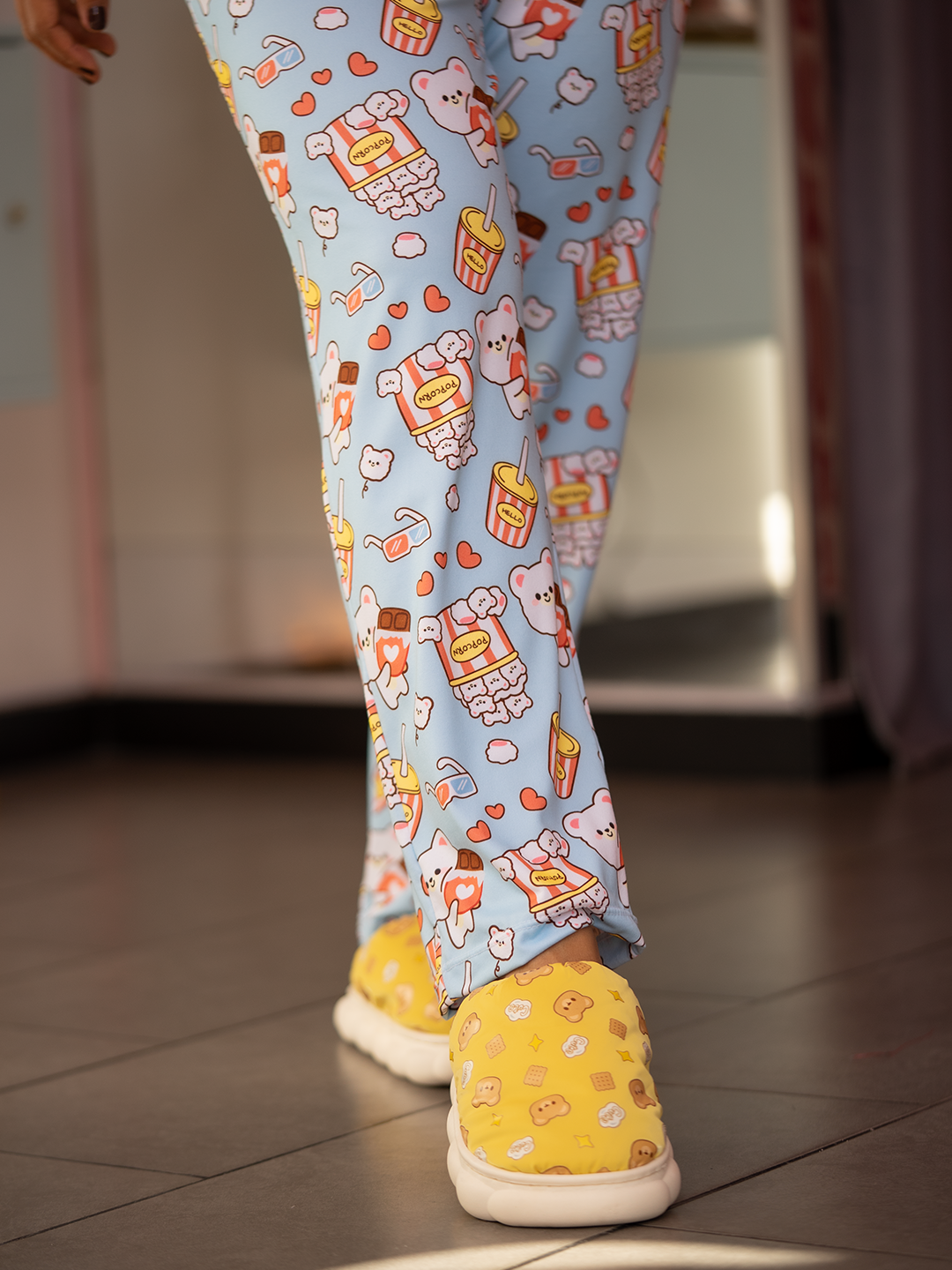 Babuchas Osito Galleta Yellow