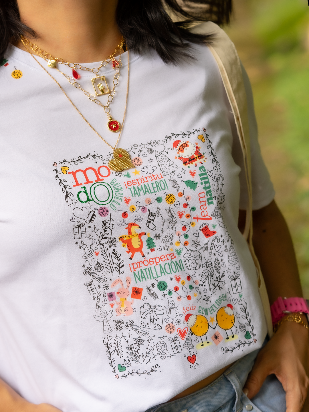 Camiseta Navidad de mi Tierra
