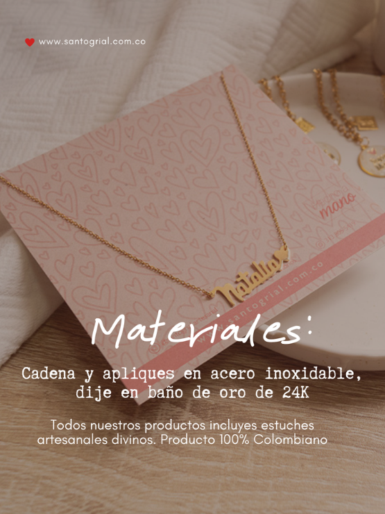 Collar Nombre Personalizado