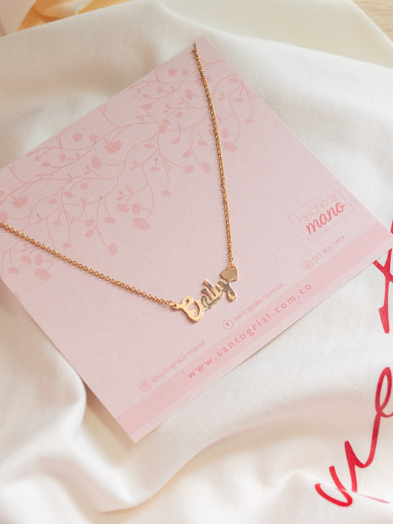 Collar Nombre Personalizado