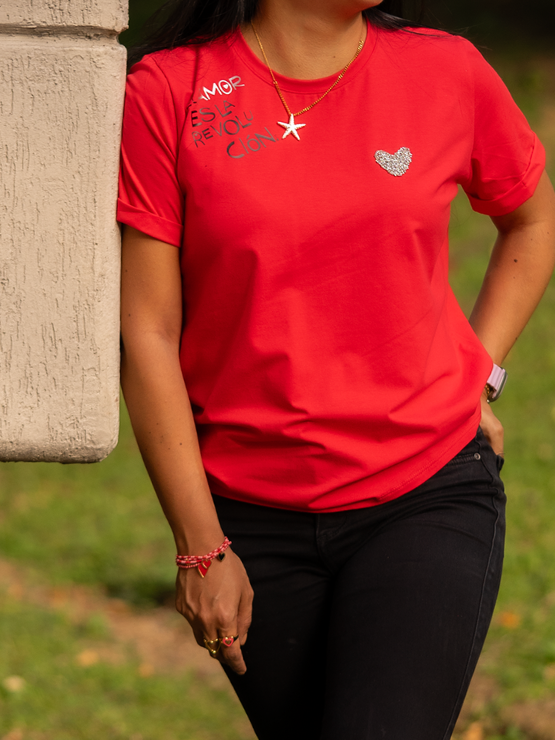 Camiseta Amor Rebelde