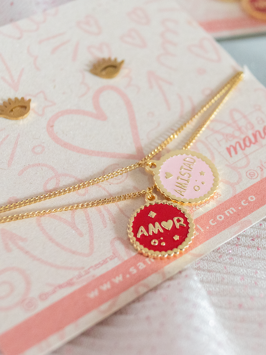 Set Manilla Red Love Charm