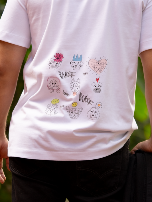 Camiseta Hombre Dog Vibes Only