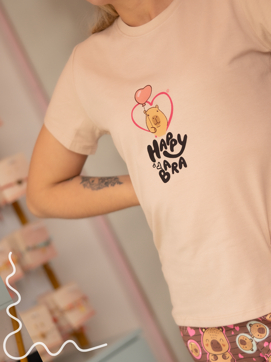 Pijama Pantalon Capibara Happy