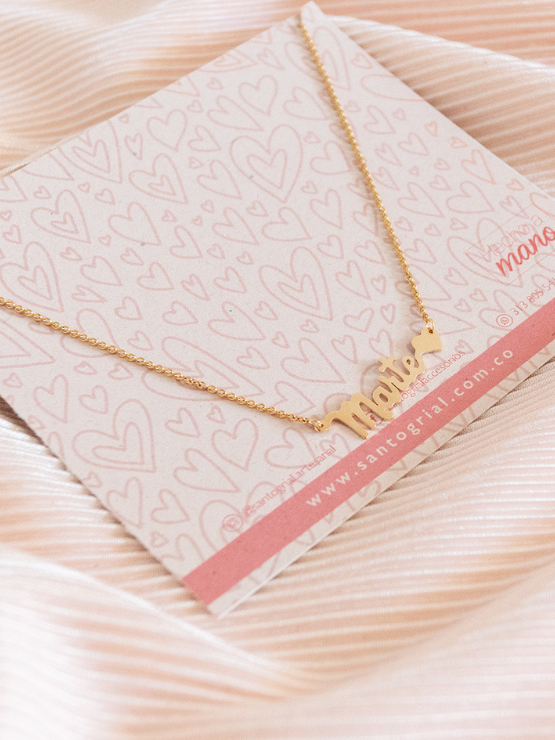 Collar Nombre Personalizado