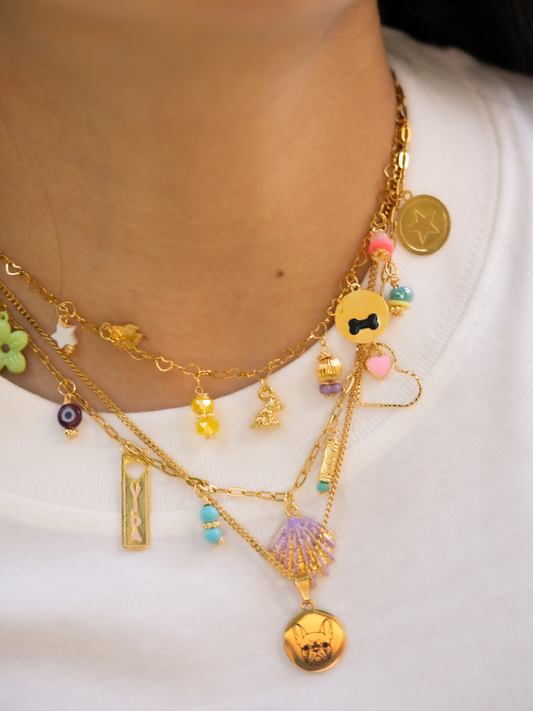 Collar Charms Mi Humano y Yo