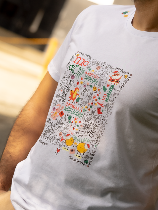Camiseta Unisex Navidad de mi Tierra