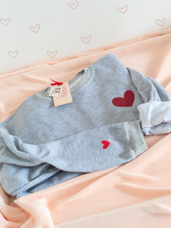Buzo Gris Love