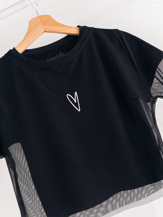 Camiseta y Malla Bluson Corto Mariposas