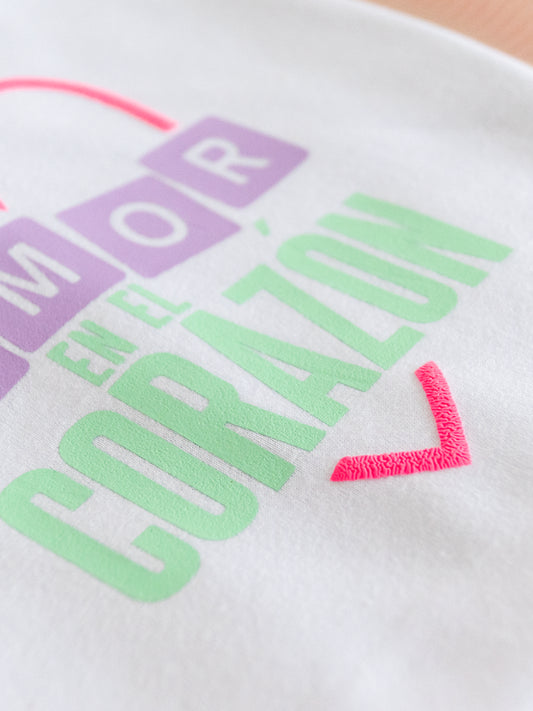 Camiseta Amor en el Corazón