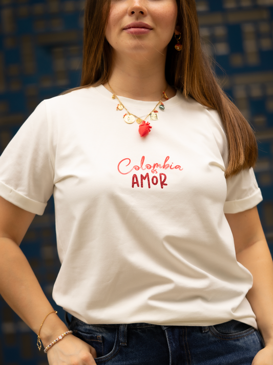 Kit Camiseta Colombia es Amor