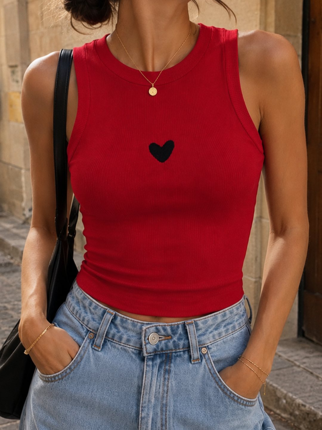 Top Esqueleto Amor secreto