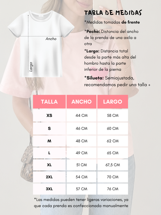 Camiseta Corazoncito Rosa