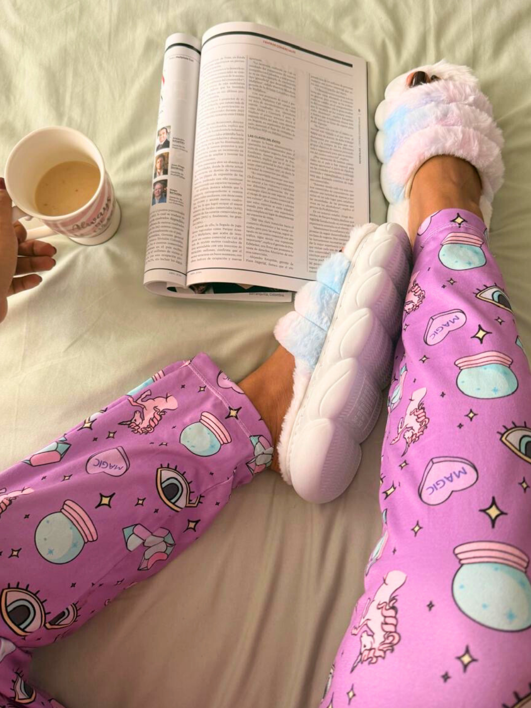 Pijama Pantalon Ojos Purple