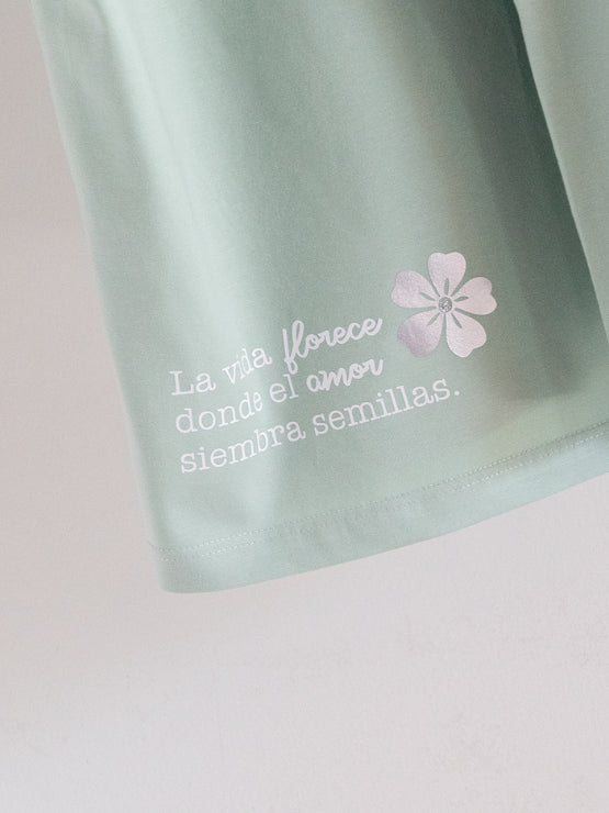 Camiseta Silver Bloom
