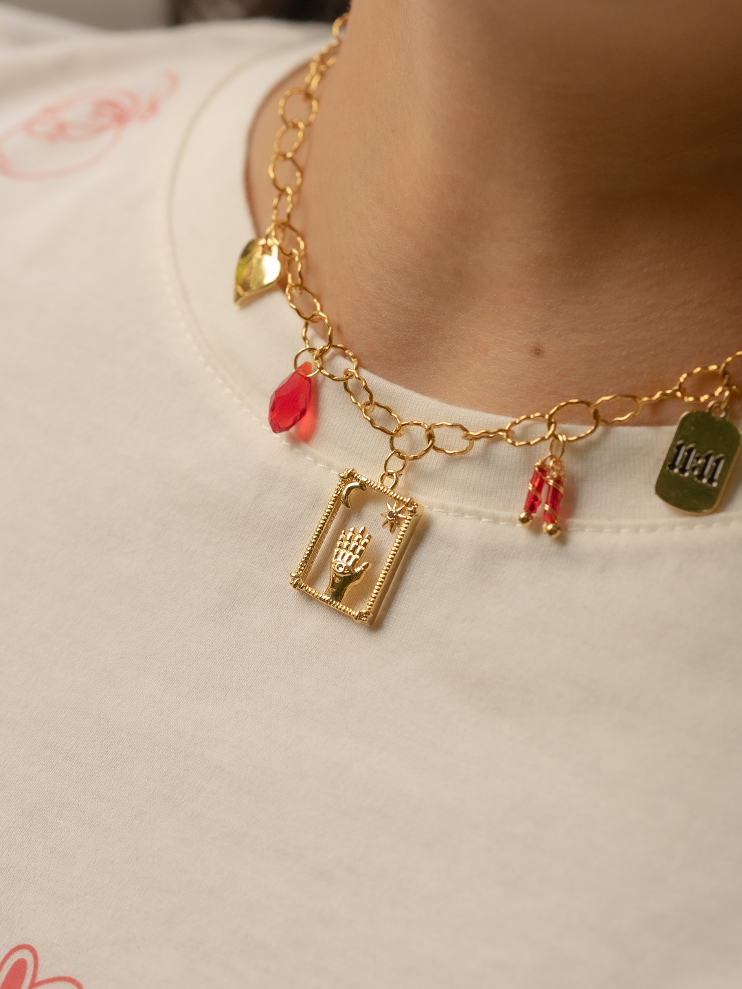 Collar Charm Deseo 11:11