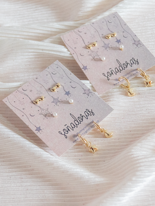 Set Aretes Guía de Estrellas