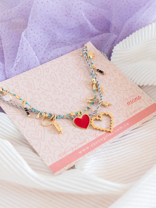 Collar Pixel Love