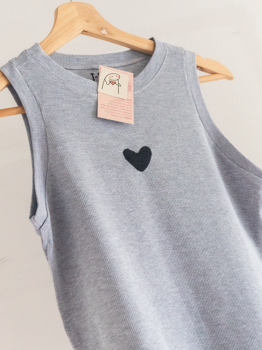 Top Esqueleto Amor secreto