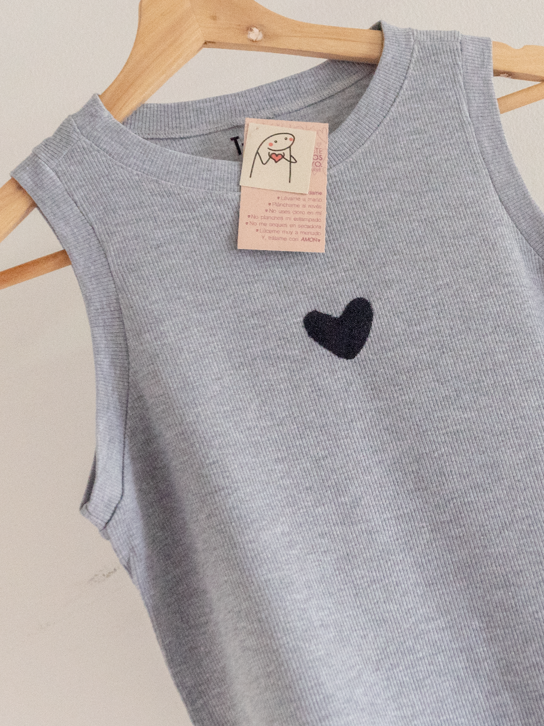 Top Esqueleto Amor secreto