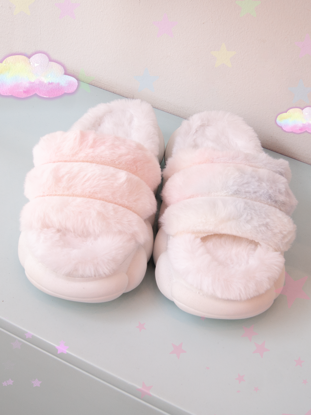 Babuchas Pastel Cloud