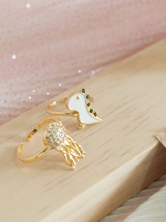 Anillo Tesoritos Del Mar y la Tierra