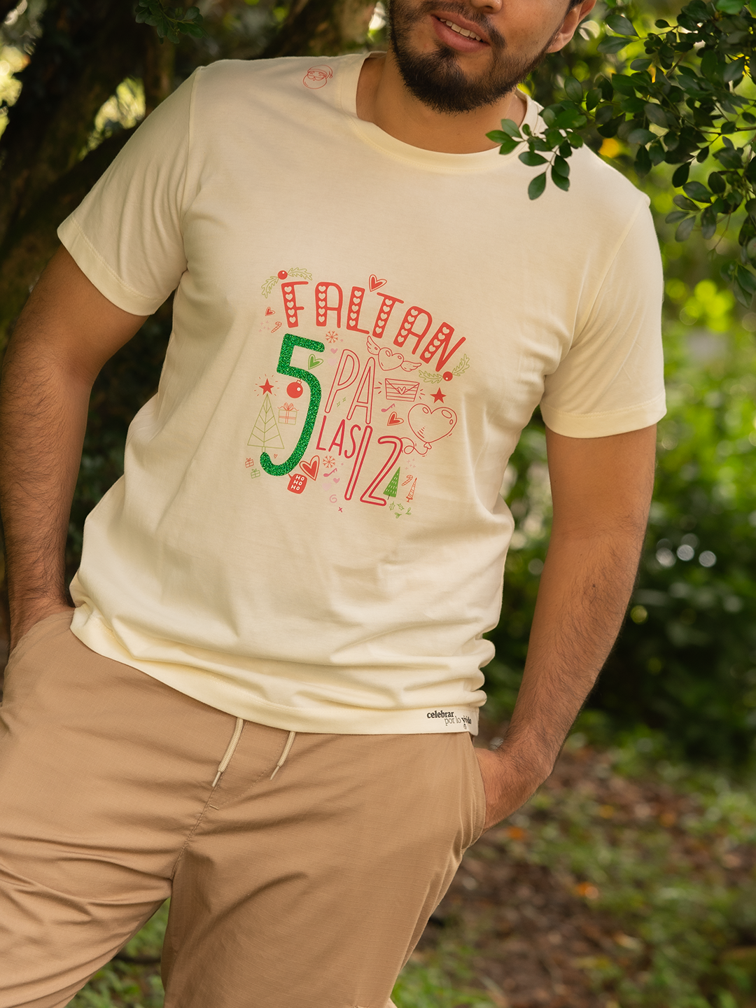 Camiseta Unisex Faltan 5 Pa las 12