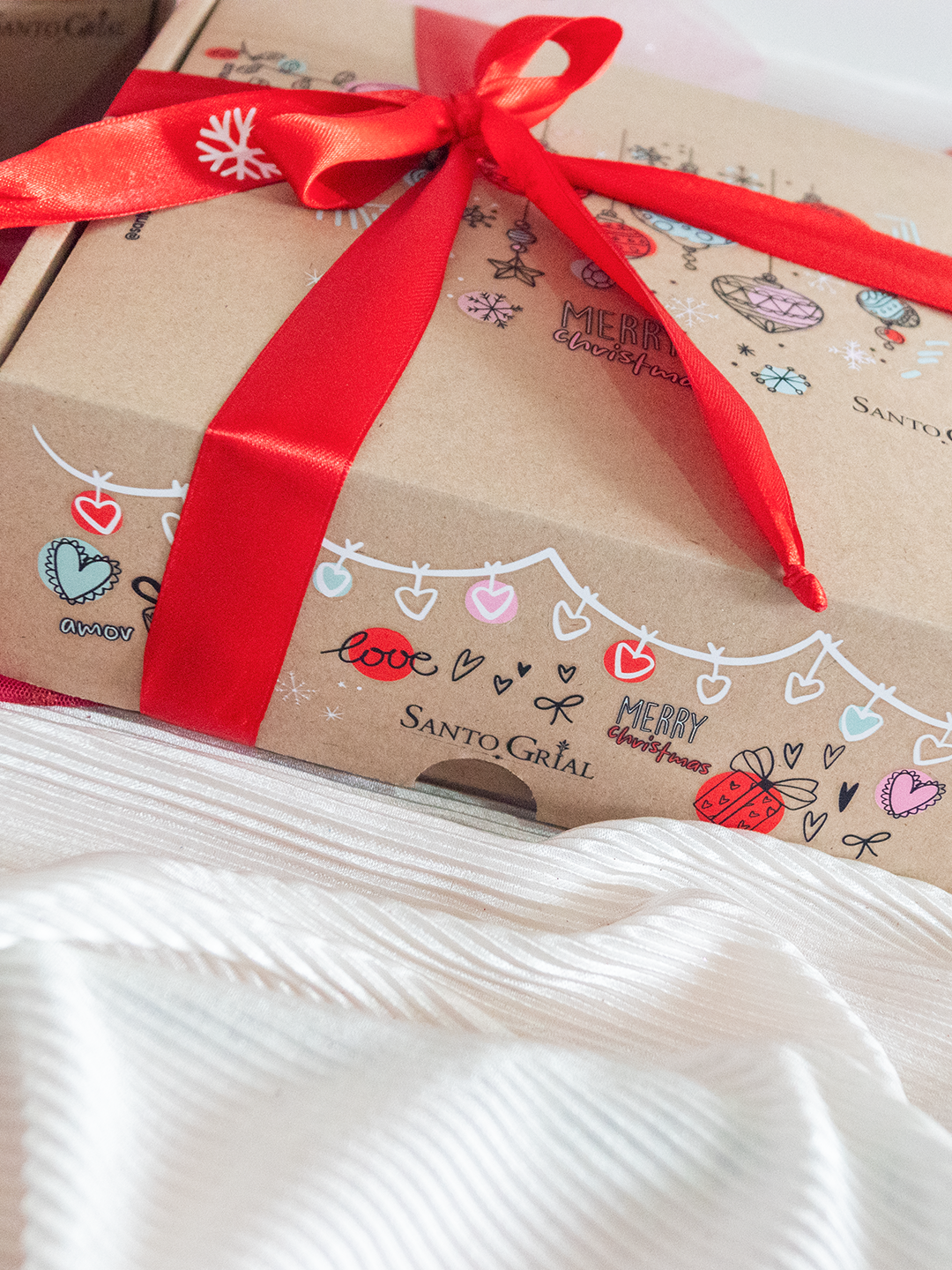 Caja de Regalo Navidad con Amor