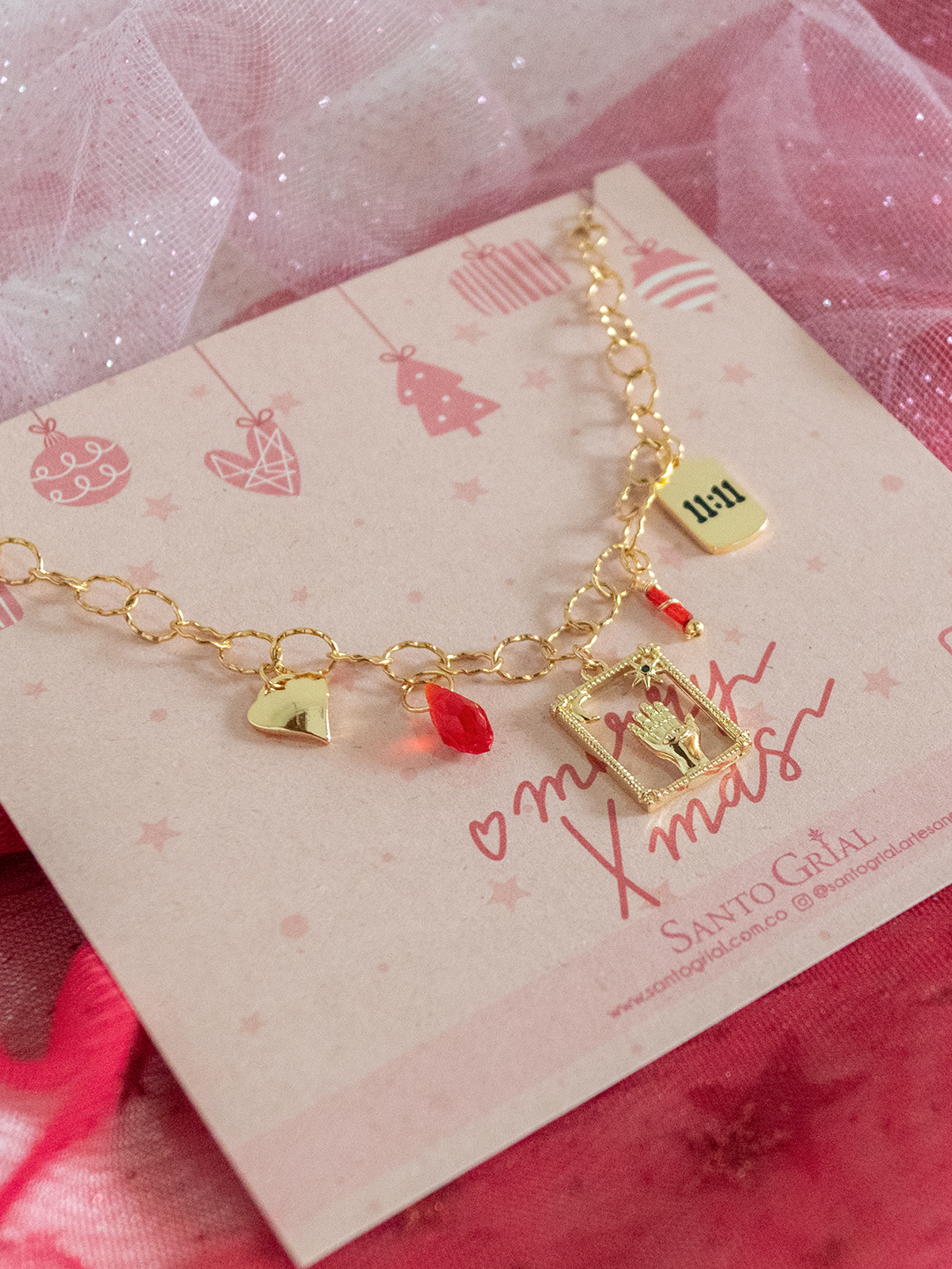 Collar Charm Deseo 11:11