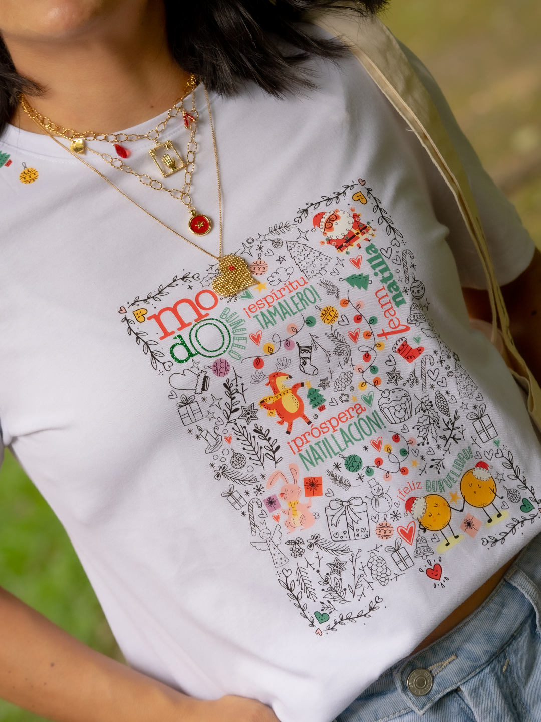 Camiseta Navidad de mi Tierra