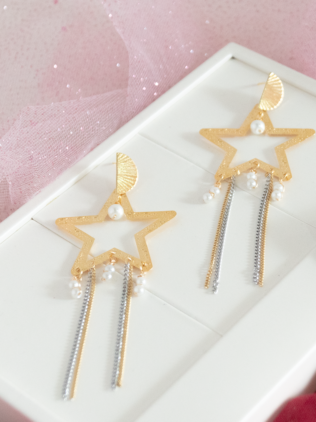 Aretes Estrella de Navidad