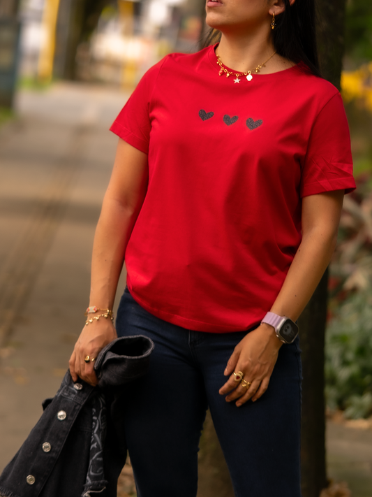 Camiseta Amor Negro