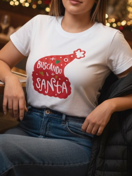 Camiseta Buscando a Santa