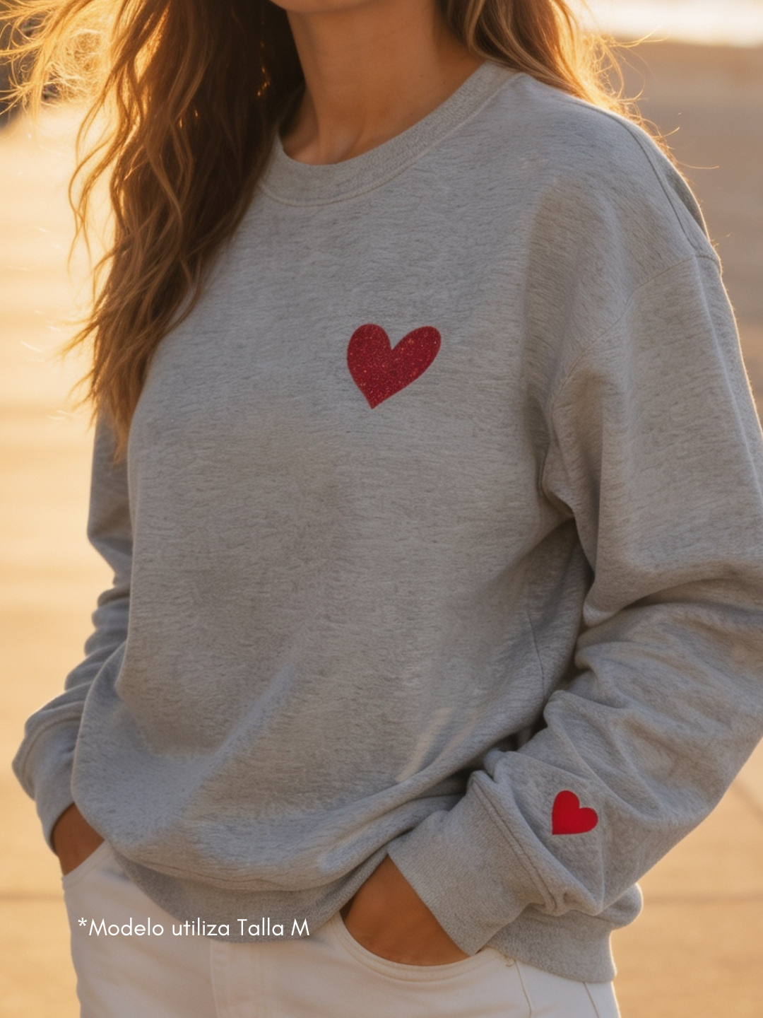 Buzo Gris Love