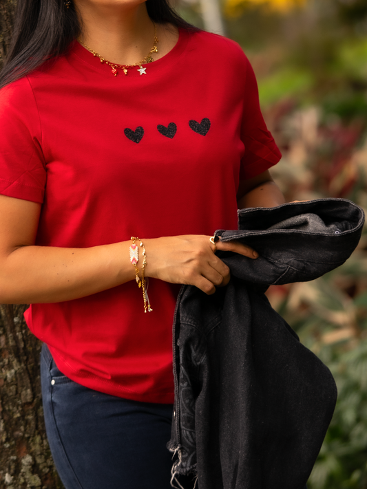 Camiseta Amor Negro