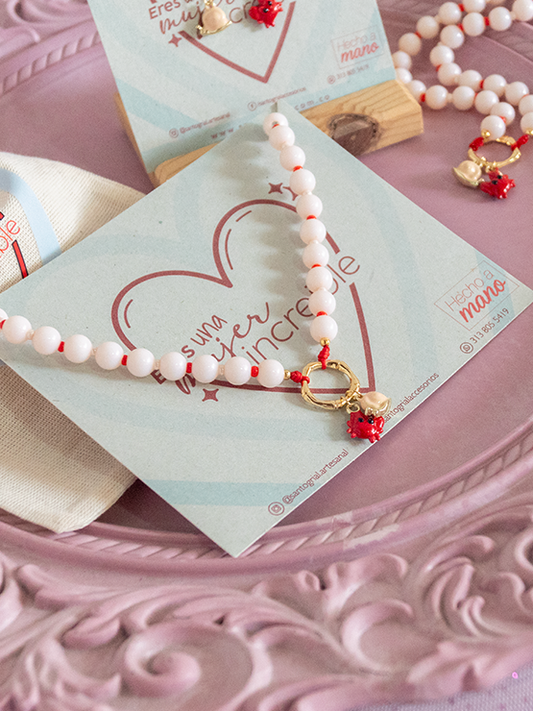 Collar Cangrejo & Caracol