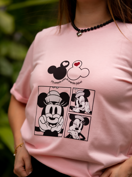 Camiseta Minnie & Mickey