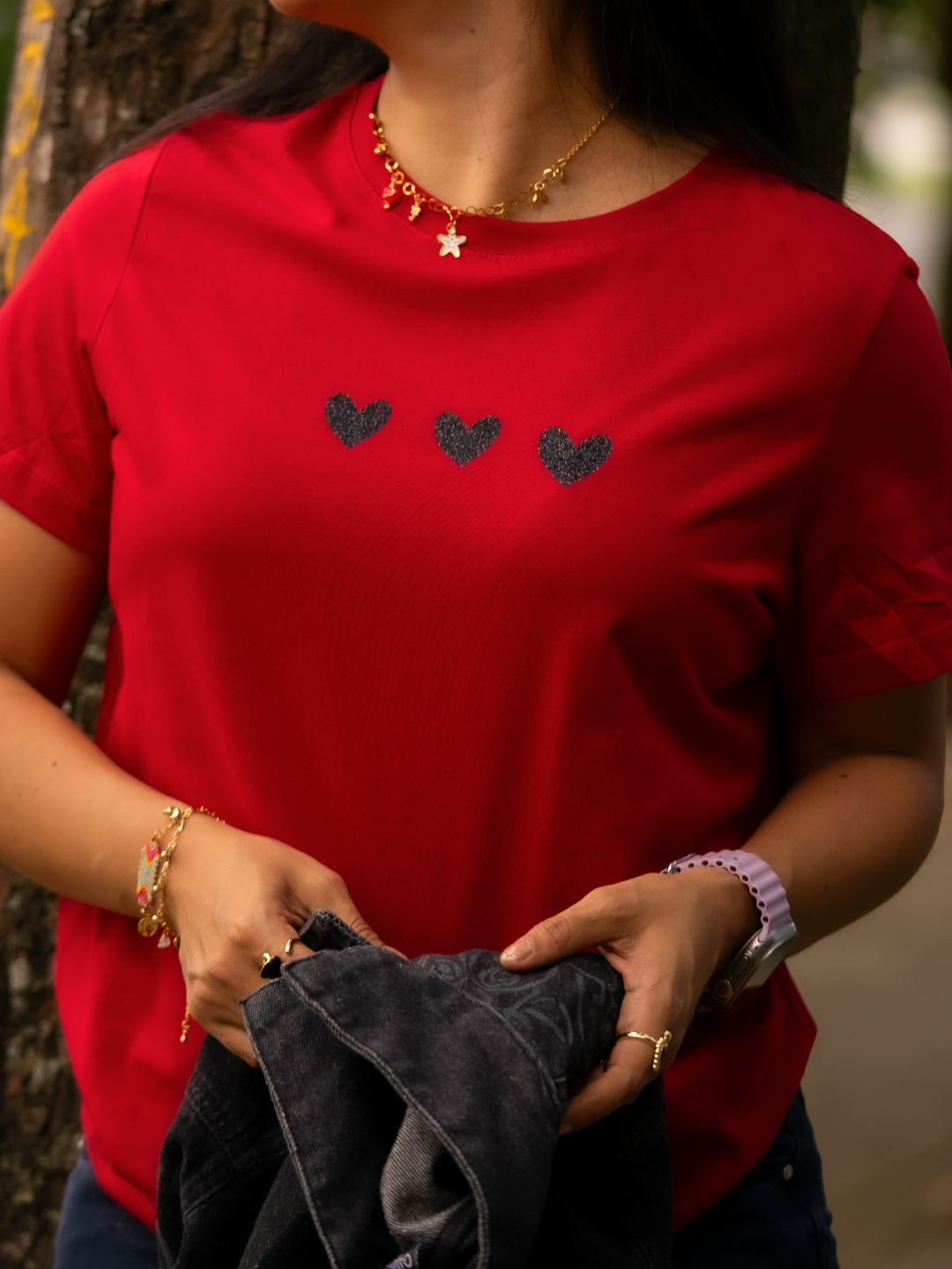 Camiseta Amor Negro