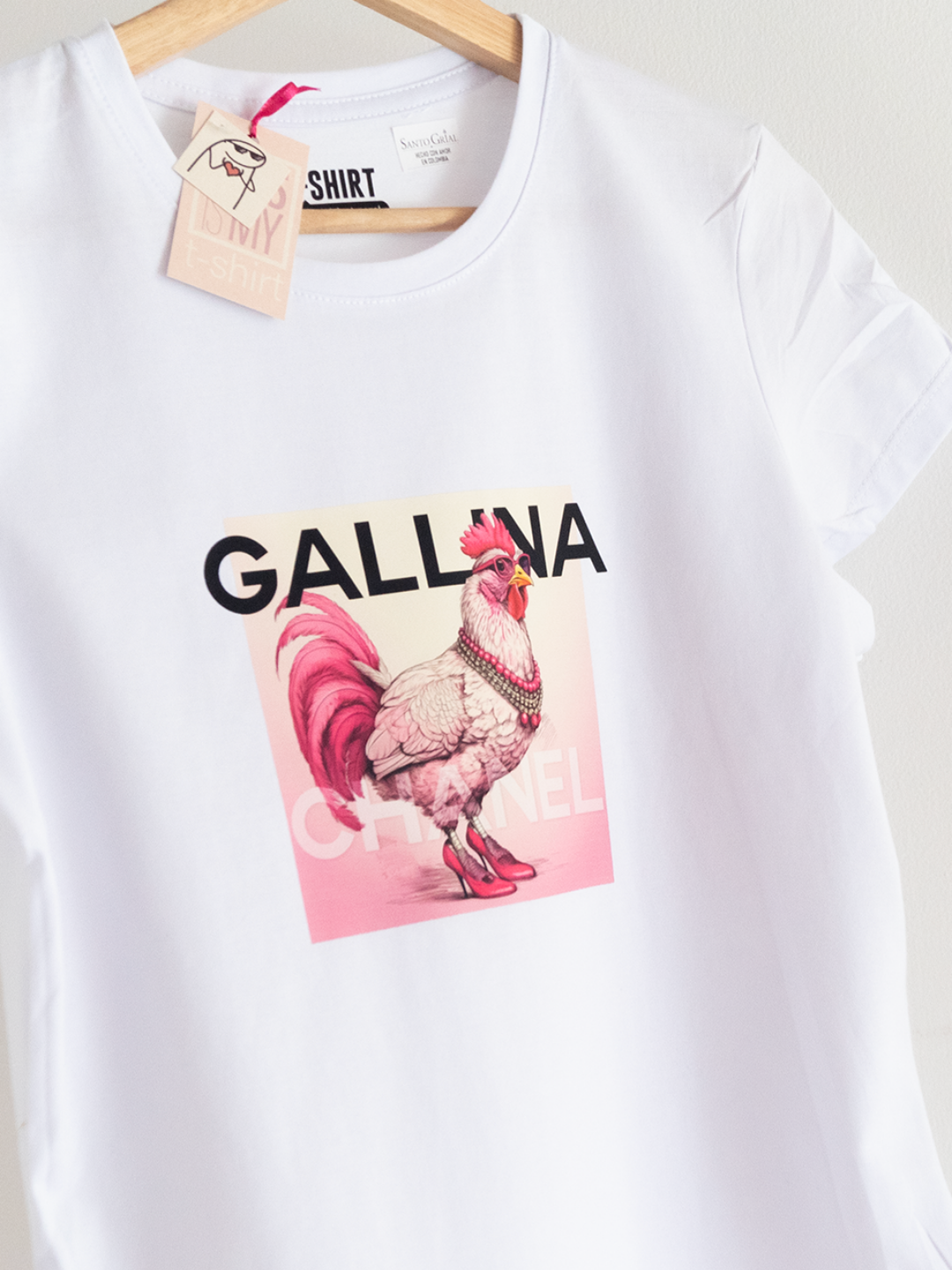 Camiseta Gallina Chanel