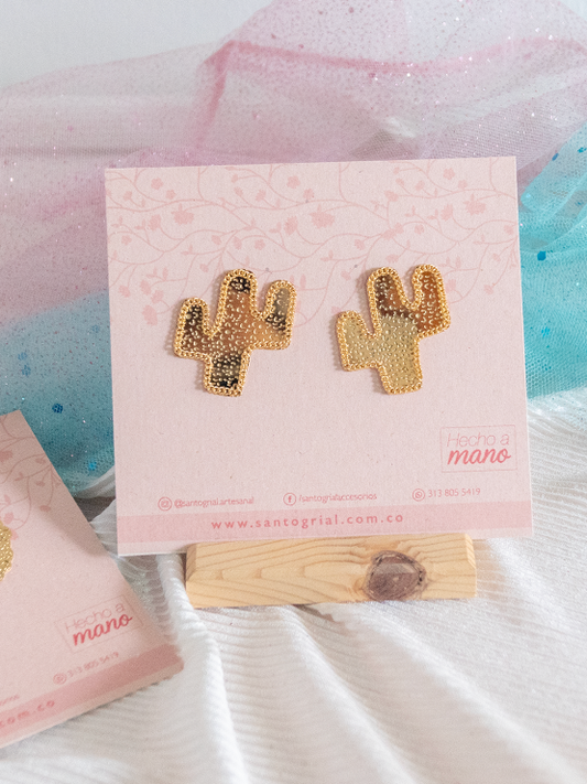Aretes Cactus