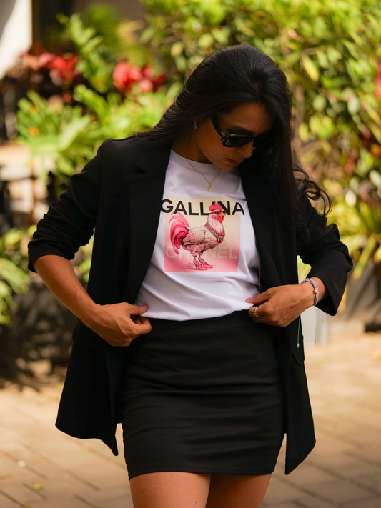 Camiseta Gallina Chanel