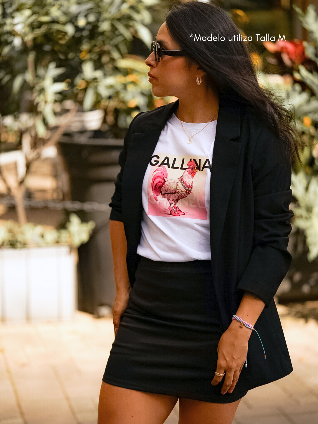 Camiseta Gallina Chanel