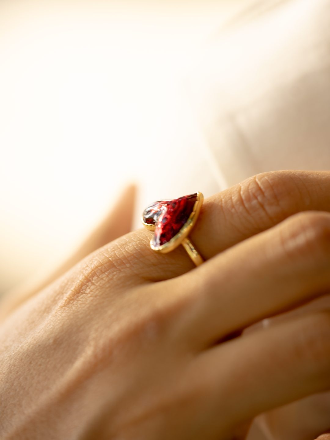 Anillo Corazón Invernal