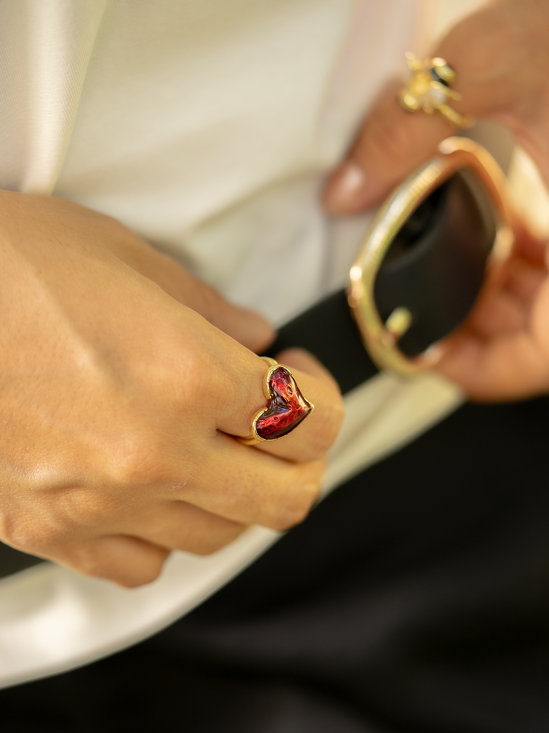 Anillo Corazón Invernal