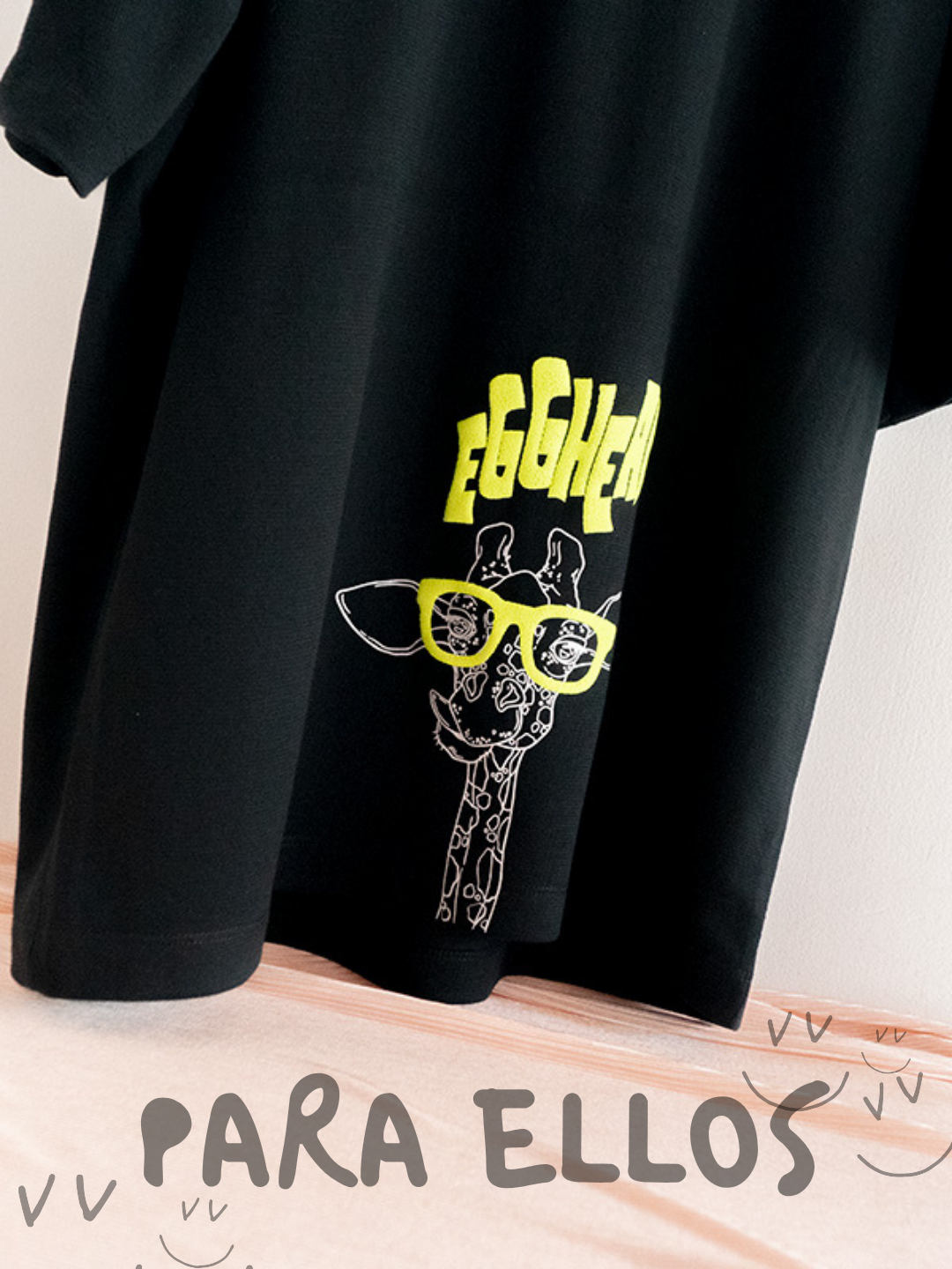 Camiseta Hombre Jirafa