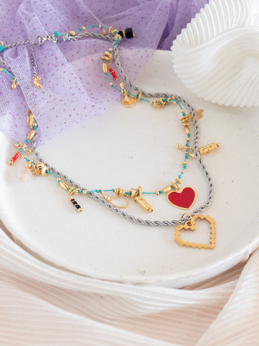 Collar Pixel Love