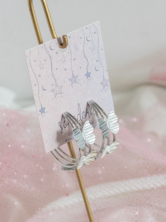 Aretes Candonga Mariposa